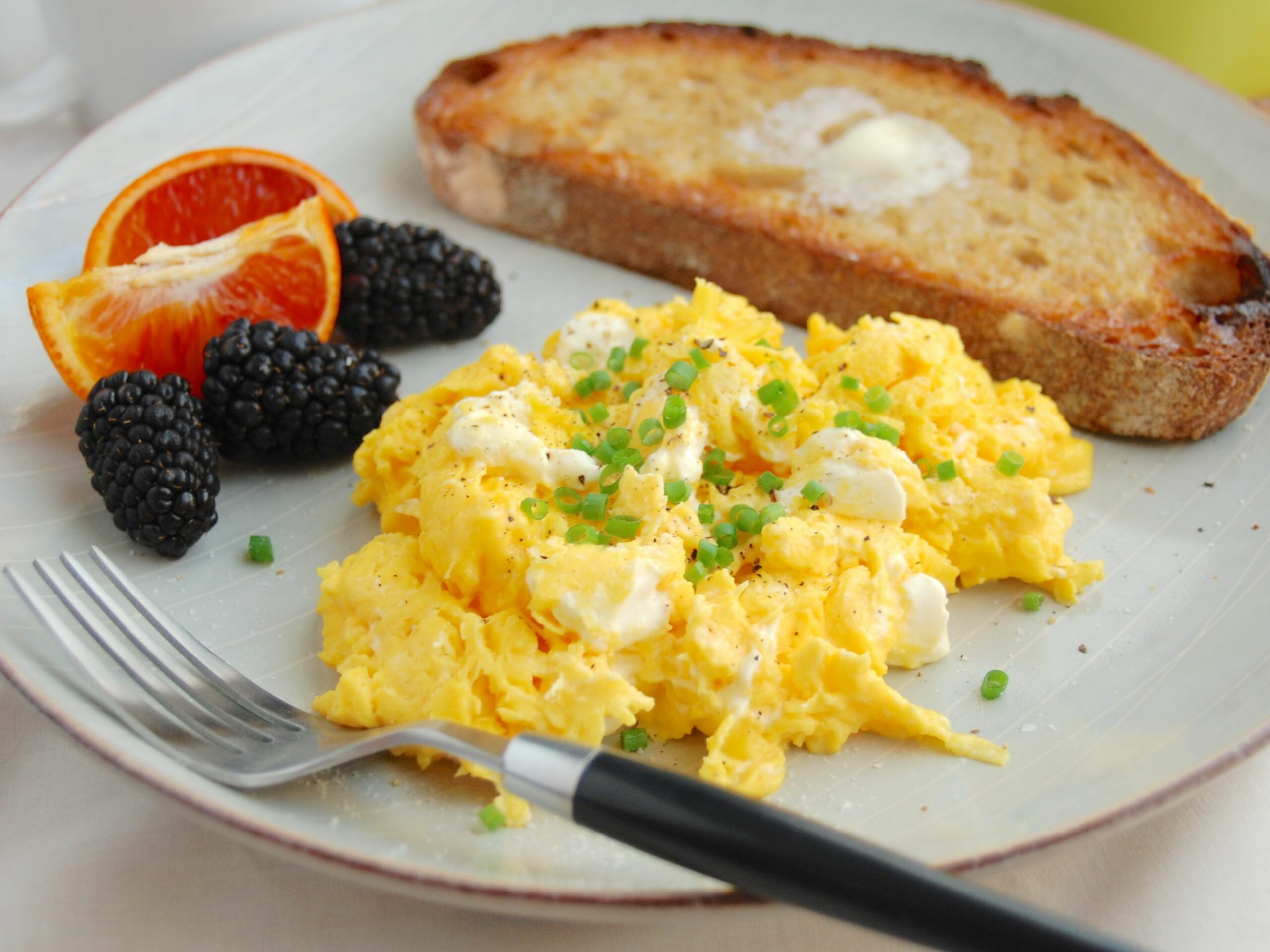 scrambled eggs