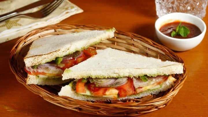 veg sandwich recipe