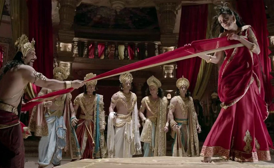 draupadi and karna