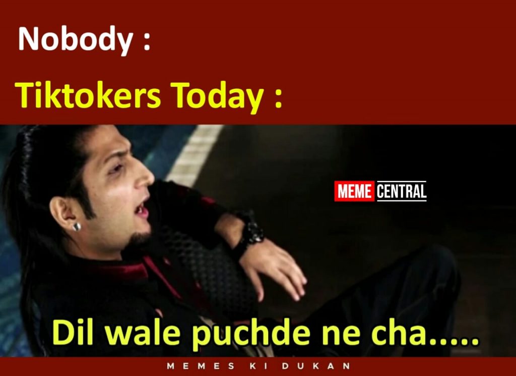dil wale puchde ne cha meme for tiktokers