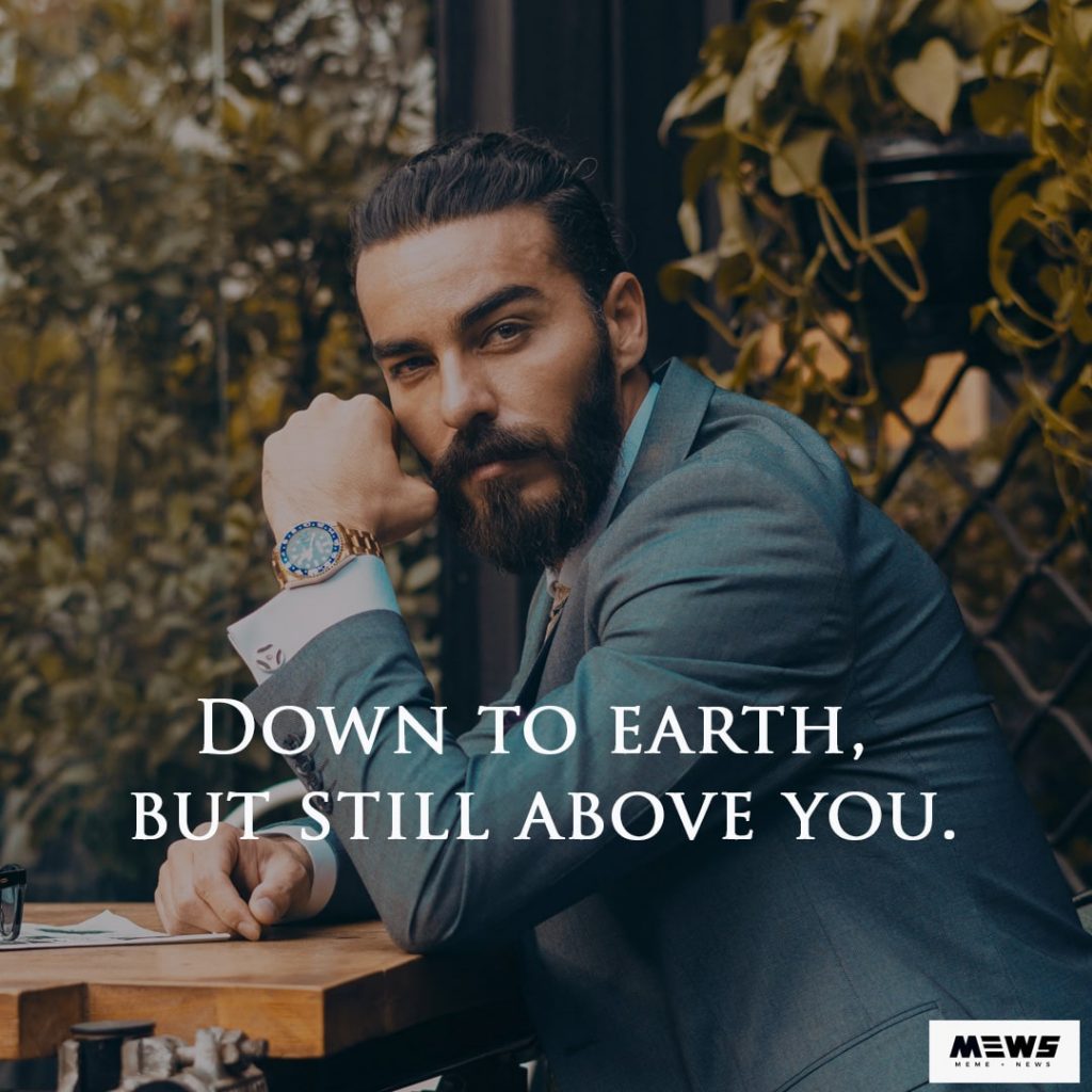 down to earth boys attitude quote