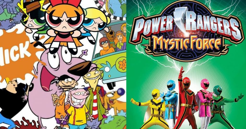 childhood cartoon shows from cartoon network