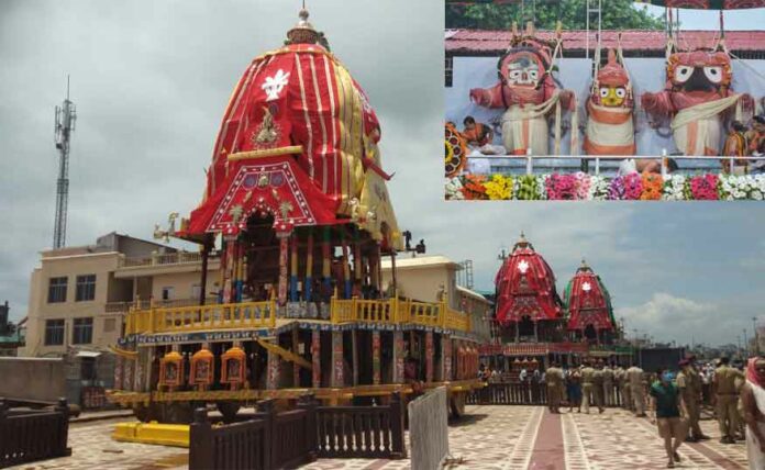 rath yatra allowed by supreme court - chariots ready