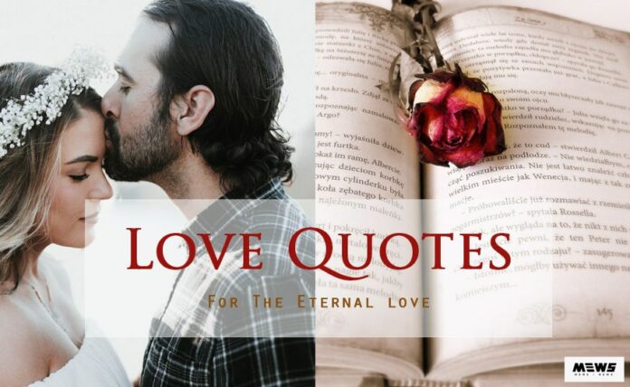 list of love quotes in english for lovers