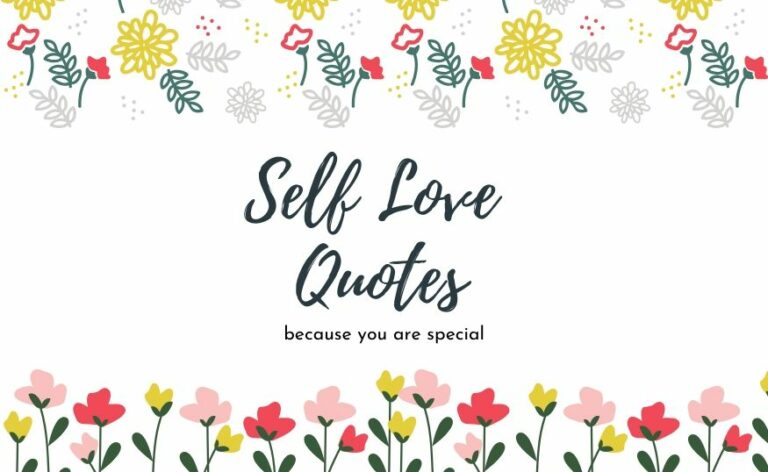 Self Love Quotes In English To Love Yourself And Stay Happy