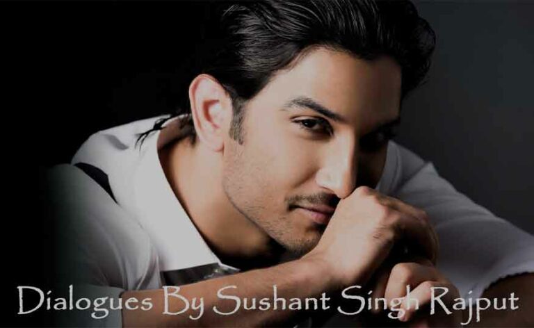 Remembering Sushant Singh Rajput – Movie Dialogues & Quotes