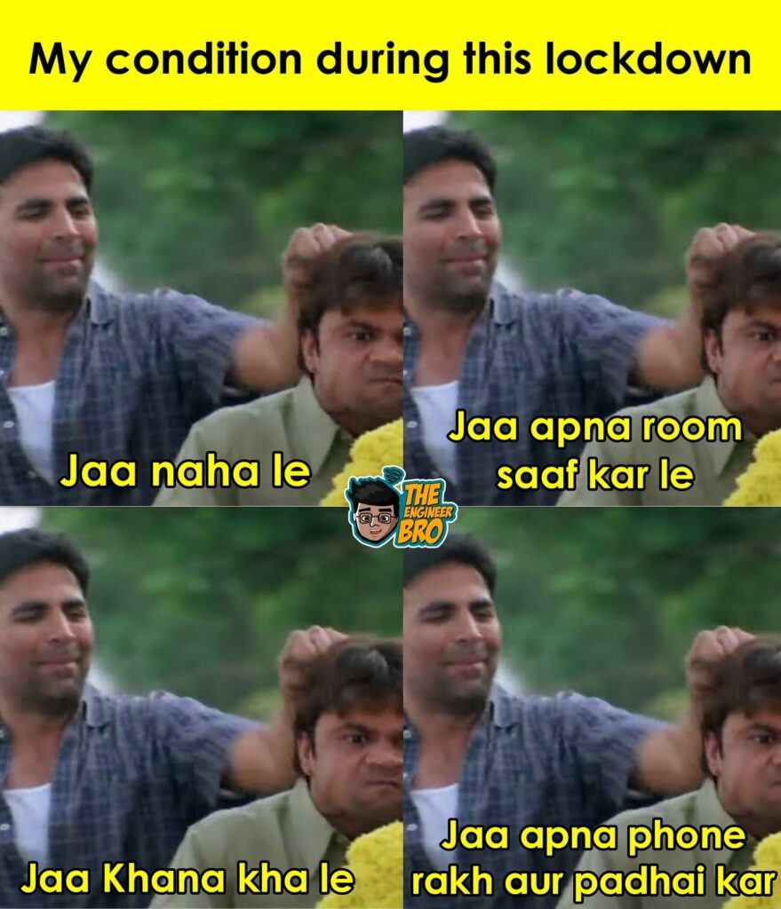 akshay kumar and rajpal yadav lockdown meme from hera pheri