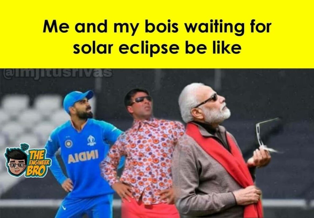 Hera Pheri meme of akshay kumar standing with modiji