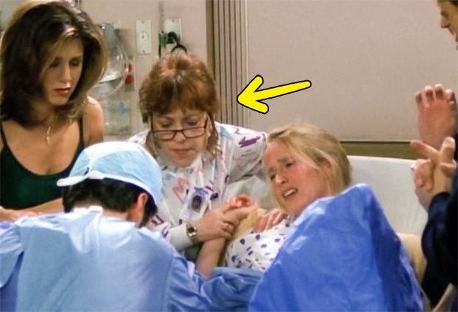 estelle as a nurse in friends show