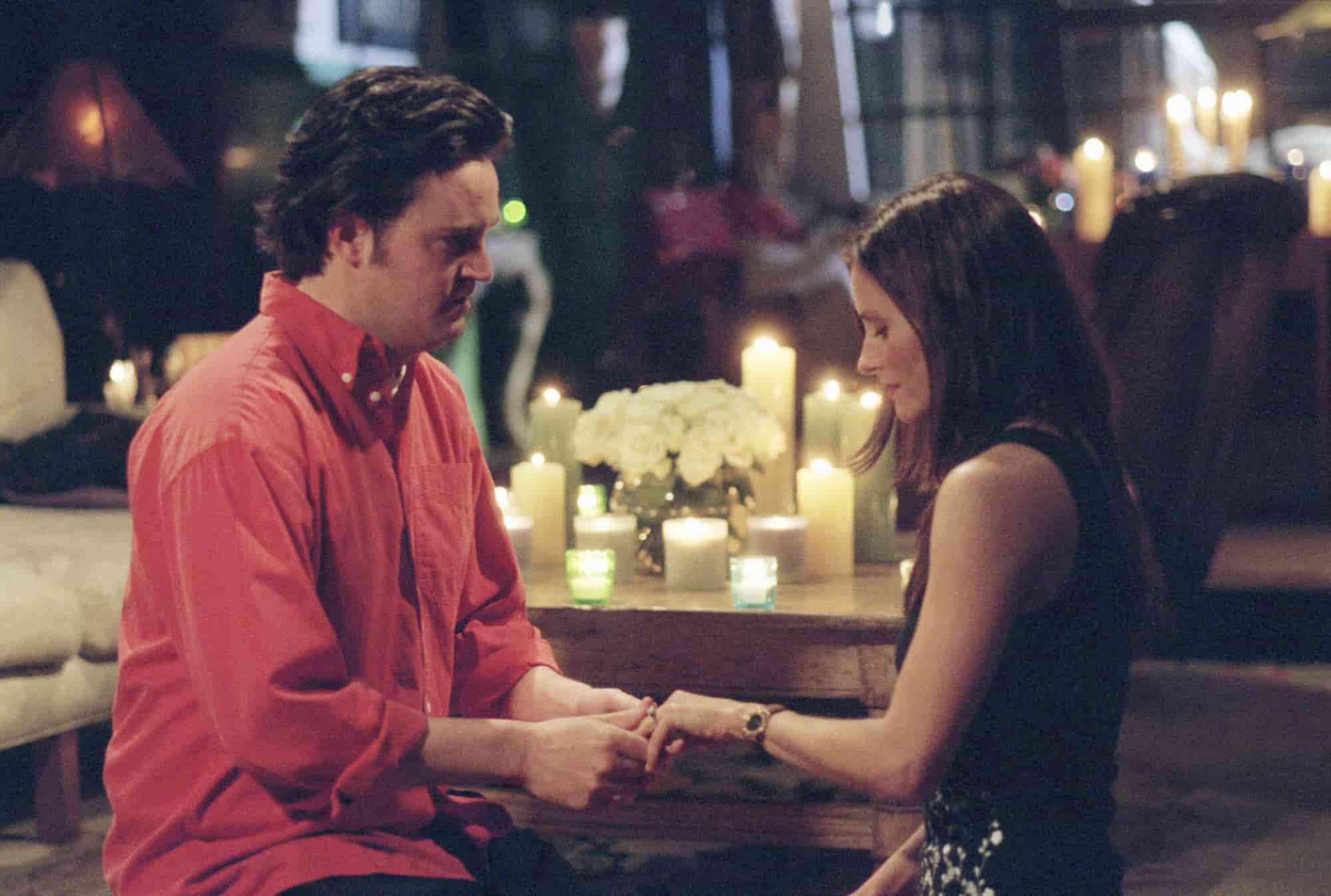 monica proposing chandler to marry her