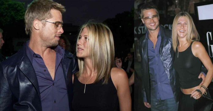 jennifer aniston and brad pitt meet delayed