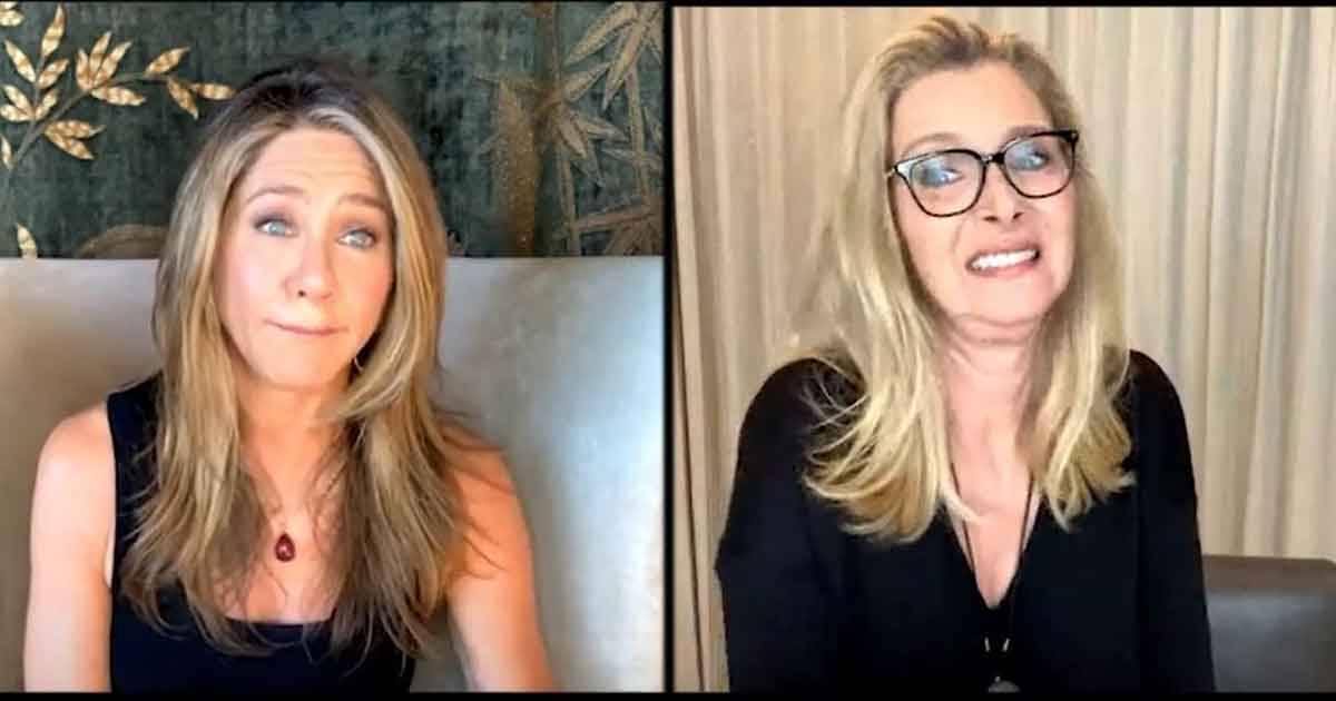 jennifer aniston reunites with lisa kudrow for an interview with varoety