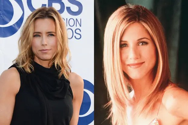 Tea Leoni could have played the part of Rachel Green in friends