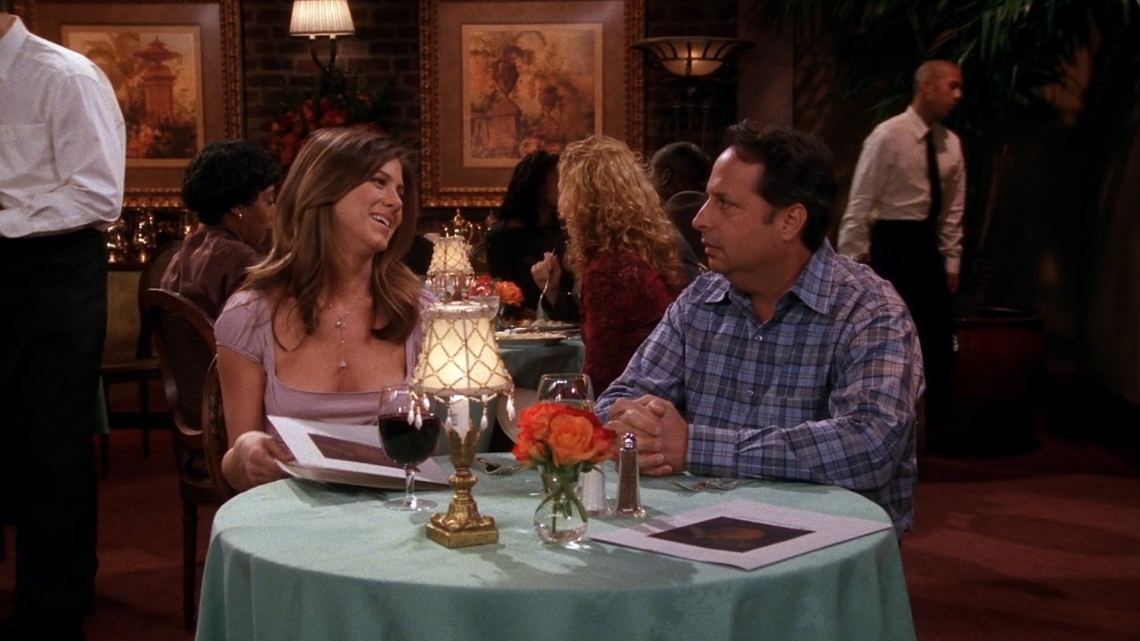 rachel on a blind date with a guy who is not in senses