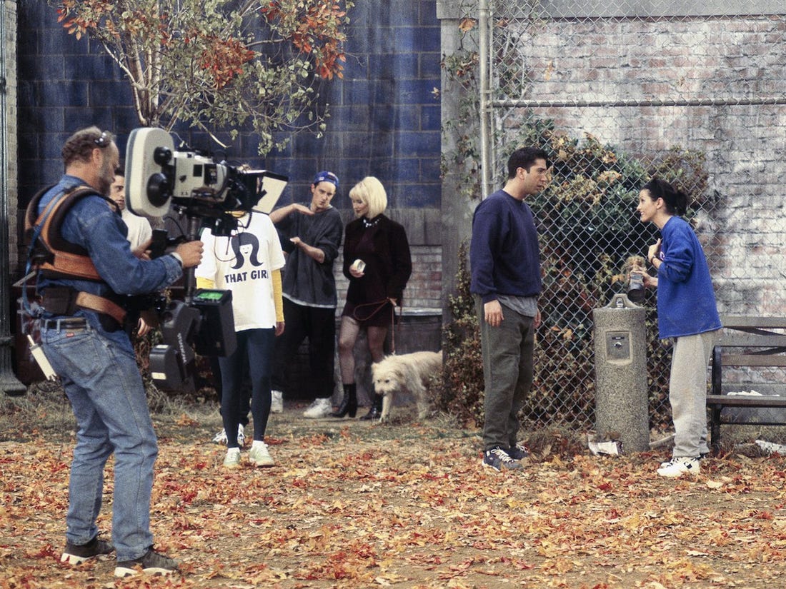 friends shooting outside while they were playing football