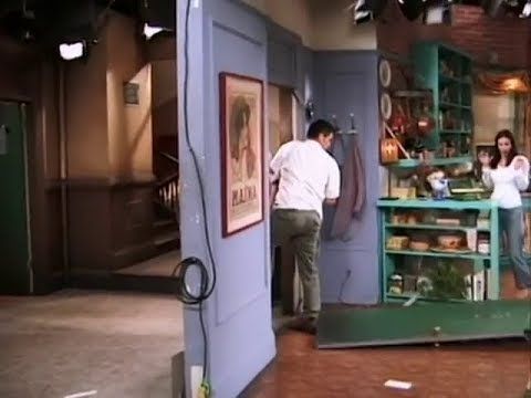 walls from friends set visible to viewers