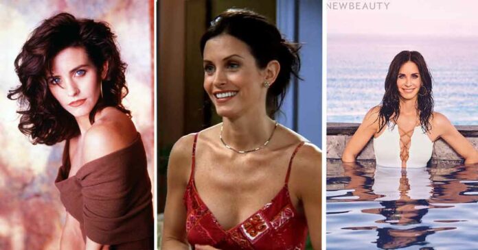 courteney cox before she was famous as monica geller