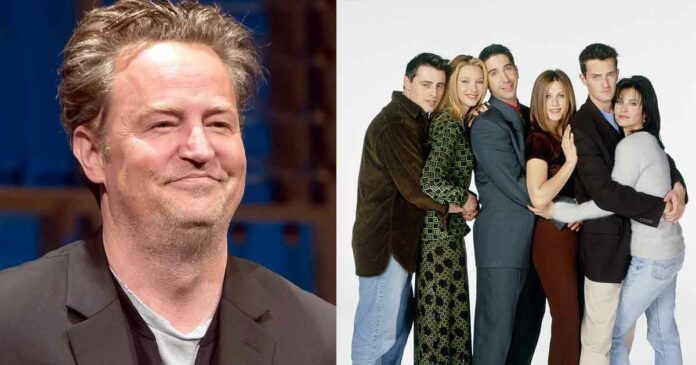 friends cast reacting to matthew perry's wedding and engagement