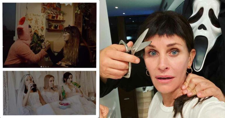 FRIENDS Halloween Celebration By Courteney Cox & Fans