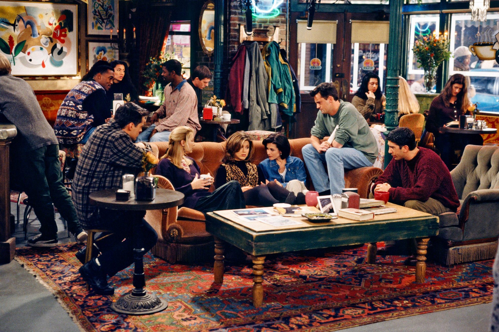 FRIENDS on Central Perk