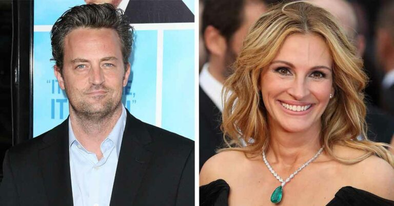 How Matthew Perry Persuaded Julia Roberts To Appear On FRIENDS