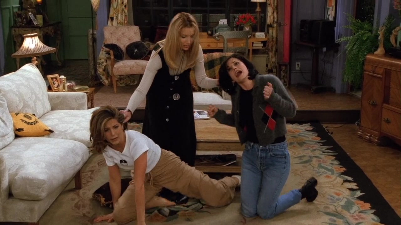 rachel, phoebe and monica