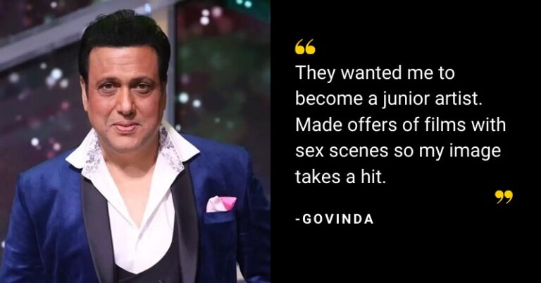 Govinda Spills Bollywood Inside Secrets, Shares How They Conspired To Ruin His Career