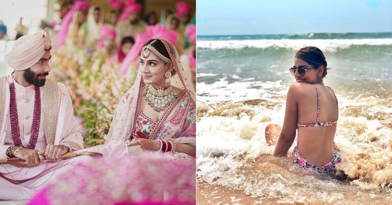 Meet Sanjana Ganesan The Gorgeous Wife Of Jasprit Bumrah