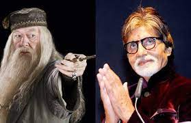 Dumbledore and Amitabh Bacchan