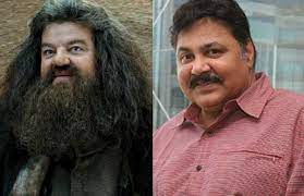 Hagrid and Satish Shah