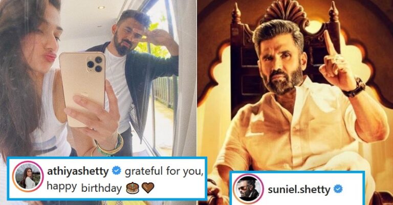 Athiya Shetty Send B’day Wishes For Boyfriend KL Rahul, Here’s How Father Suniel Shetty Reacts