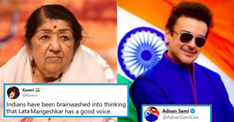 Adnan Sami Gives Perfect Reply To A Girl Who Tries To Insult Lata Mangeshkar