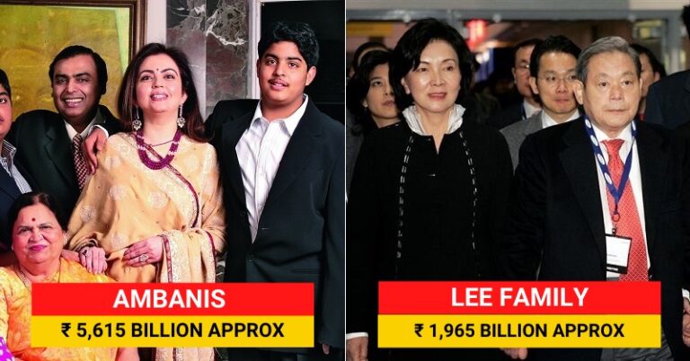 15 Rich Asian Families And Their Net Worth Will Make You Go Crazy