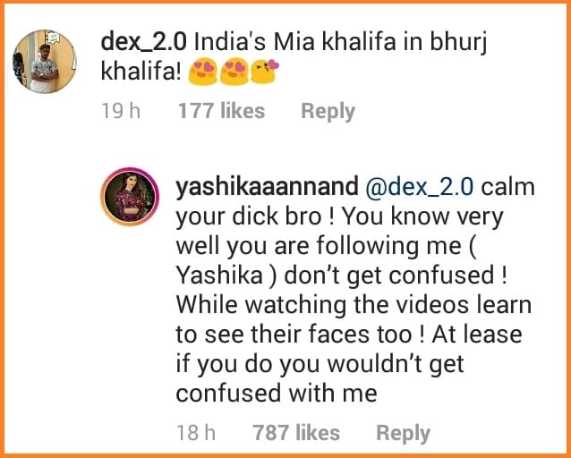 Yashika-Aannand-reply-trolls-for-Mia-Khalifa