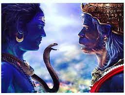 hanuman and shiva