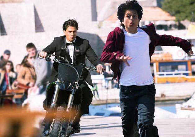 Bollywood's star shah rukh khan's stunt double