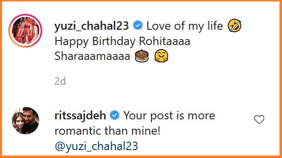 Ritika-Sajdeh-Reply-To-Chahal-Birthday-Post-Rohit