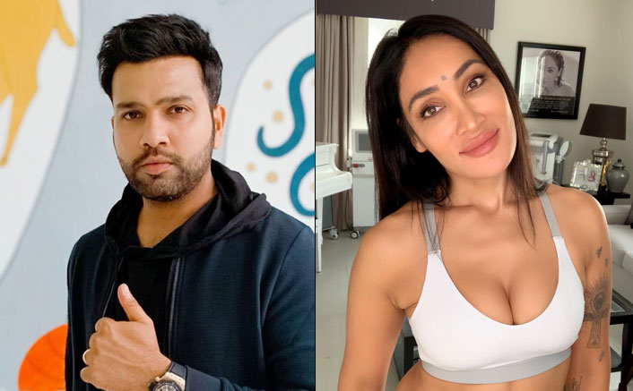 Rohit Sharma and Sofia Hayat