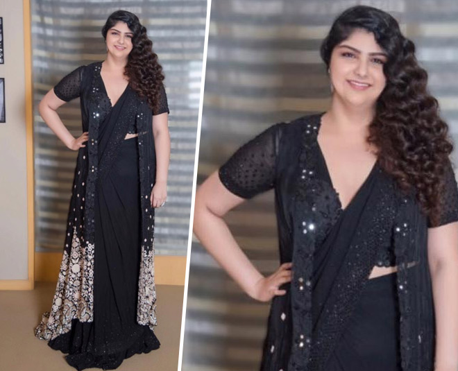 anshula kapoor in black dress