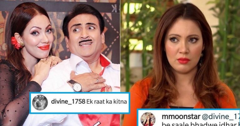 Munmun Dutta Gave Befitting Reply To A Jerk Who Asked “Charges For One Night”