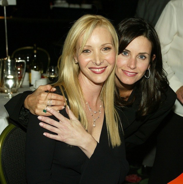 Courteney Cox and Lisa Kudrow