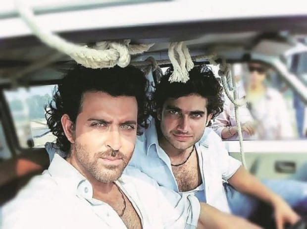 hrithik roshan with his stunt double