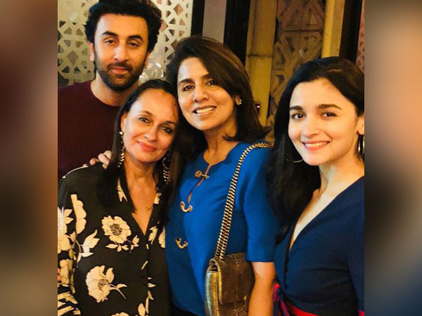 alia bhatt, ranbir kapoor and families