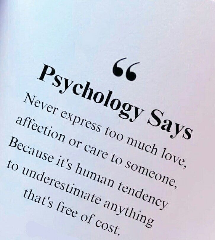 Psychological Facts