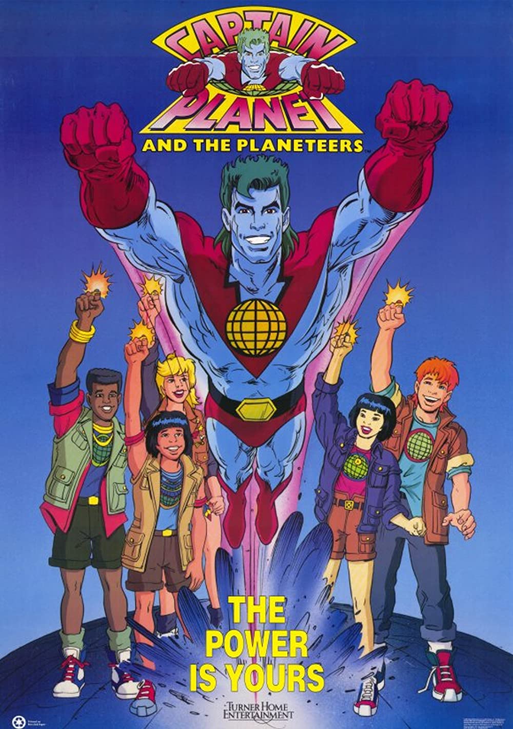 90s cartoon show Captain Planet And The Planeteers