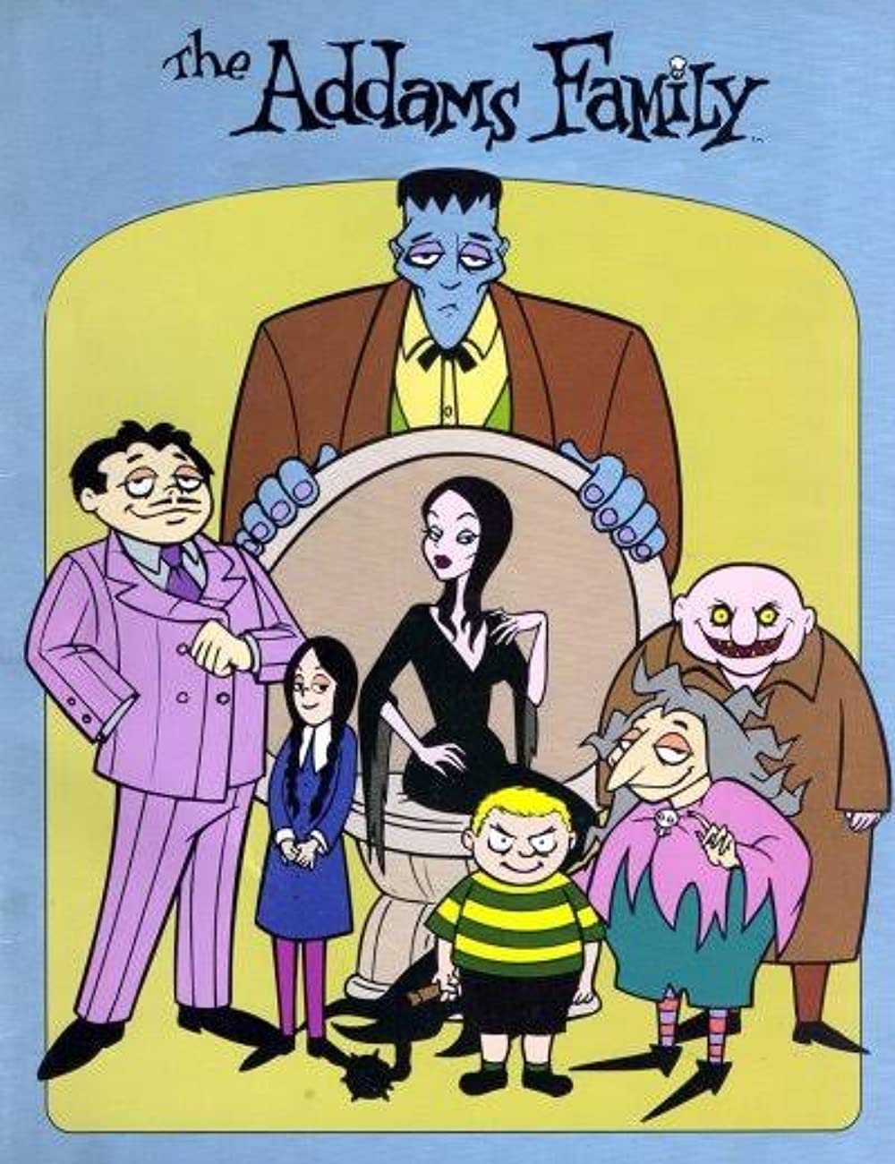 90s cartoon show The Addams Family