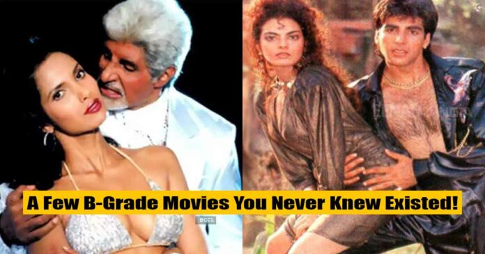 list of hilarious and odd b grade movies to have existed in bollywood