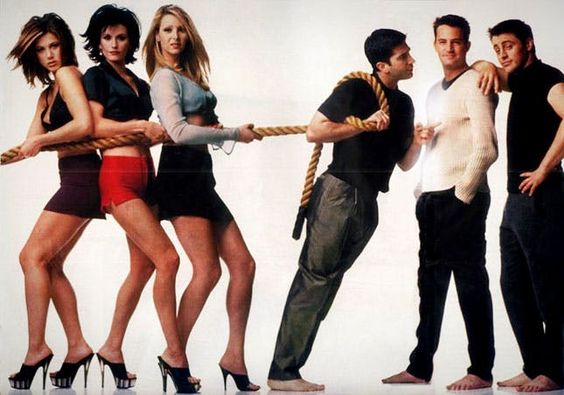 FRIENDS cast photoshoot