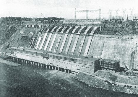 Hydroelectric power plant of nikola tesla