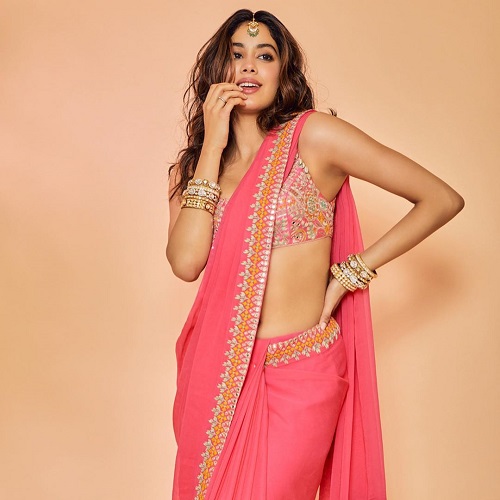 Janhvi Kapoor Saree Photos